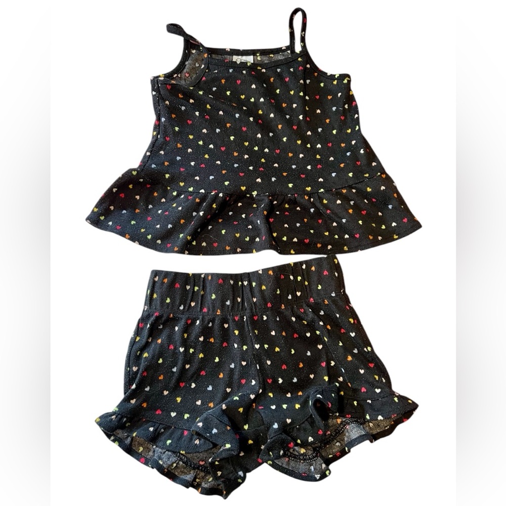 Bundle of Girls Summer Sleep Sets - Size 6/7, Three Sets - Picture 2 of 7